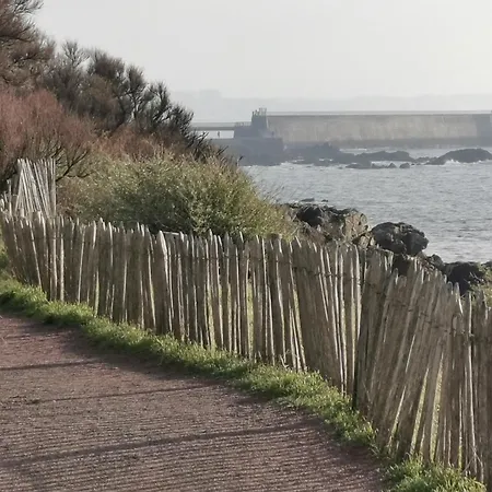 דירה Studio Les Vagues A 150m De La Plage *